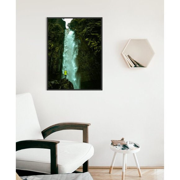 Malang, Indonesia Waterfall Wall Art Design Poster Print Decor for Home & Office - Picture 4 of 9